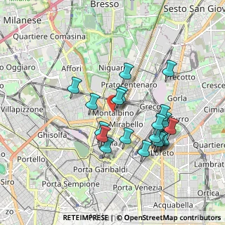 Mappa Via Luigi Biraghi, 20159 Milano MI, Italia (1.6855)