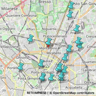 Mappa Via Luigi Biraghi, 20159 Milano MI, Italia (2.59895)