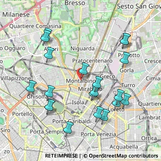 Mappa Via Luigi Biraghi, 20159 Milano MI, Italia (2.2345)