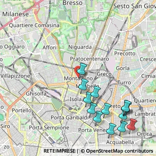 Mappa Via Luigi Biraghi, 20159 Milano MI, Italia (2.64643)
