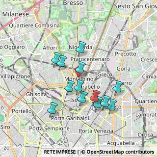 Mappa Via Luigi Biraghi, 20159 Milano MI, Italia (1.60462)