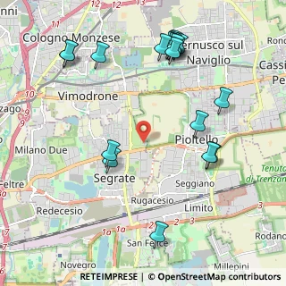 Mappa Via Caboto, 20054 Segrate MI, Italia (2.425)