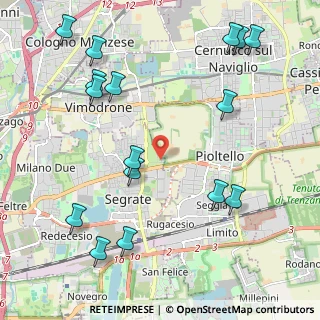 Mappa Via Caboto, 20054 Segrate MI, Italia (2.62875)