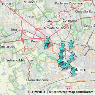 Mappa Via Luigi Rizzo, 20151 Milano MI, Italia (3.67091)