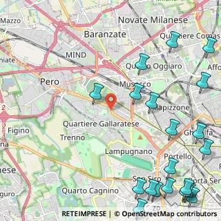 Mappa Via Luigi Rizzo, 20151 Milano MI, Italia (3.381)