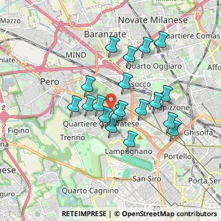 Mappa Via Luigi Rizzo, 20151 Milano MI, Italia (1.50842)