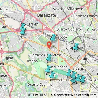 Mappa Via Luigi Rizzo, 20151 Milano MI, Italia (2.74583)