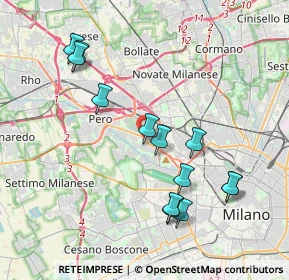 Mappa Via Luigi Rizzo, 20151 Milano MI, Italia (4.01308)