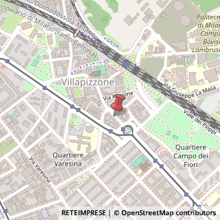 Mappa Via Grosseto, 4, 20156 Milano, Milano (Lombardia)