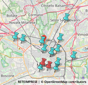 Mappa Via Gioacchino Murat, 20159 Milano MI, Italia (3.96733)