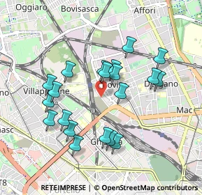 Mappa Via Colico, 20158 Milano MI, Italia (0.8625)