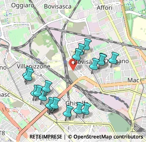 Mappa Via Colico, 20158 Milano MI, Italia (1.022)