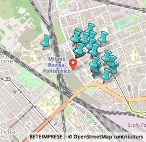 Mappa Via Colico, 20158 Milano MI, Italia (0.3425)