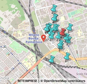 Mappa Via Colico, 20158 Milano MI, Italia (0.3895)