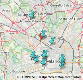 Mappa Via Colico, 20158 Milano MI, Italia (4.20417)