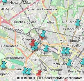 Mappa Via Colico, 20158 Milano MI, Italia (3.2135)