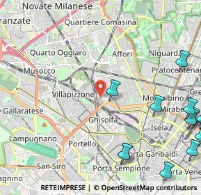 Mappa Via Colico, 20158 Milano MI, Italia (3.29154)