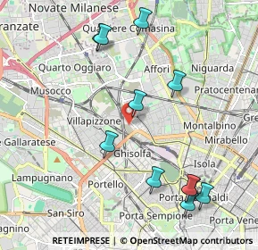 Mappa Via Colico, 20158 Milano MI, Italia (2.27727)