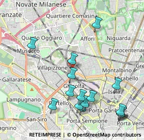 Mappa Via Colico, 20158 Milano MI, Italia (2.41188)