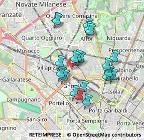 Mappa Via Colico, 20158 Milano MI, Italia (1.5705)