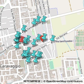 Mappa Via Trento, 24043 Caravaggio BG, Italia (0.24)