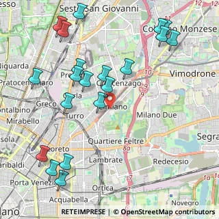 Mappa 20132 Milano MI, Italia (2.514)
