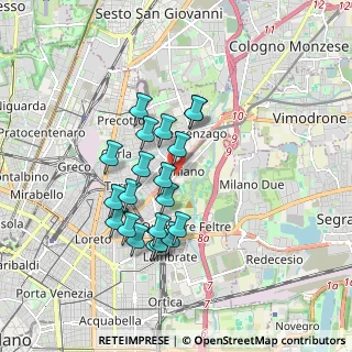 Mappa 20132 Milano MI, Italia (1.5185)