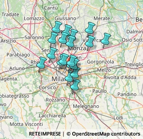 Mappa 20132 Milano MI, Italia (9.24368)