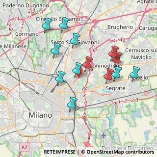Mappa 20132 Milano MI, Italia (3.60846)