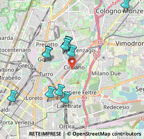 Mappa 20132 Milano MI, Italia (1.87909)