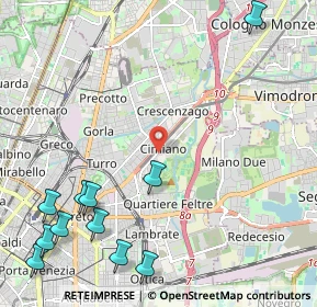 Mappa 20132 Milano MI, Italia (3.04818)