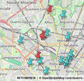 Mappa Via Angelo del Bon, 20158 Milano MI, Italia (2.39267)