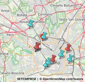 Mappa Via Angelo del Bon, 20158 Milano MI, Italia (3.72727)