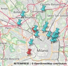 Mappa Via Angelo del Bon, 20158 Milano MI, Italia (3.69267)