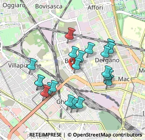 Mappa Via Angelo del Bon, 20158 Milano MI, Italia (0.8645)