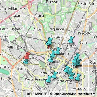 Mappa Via Roberto Bracco, 20159 Milano MI, Italia (2.361)