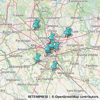 Mappa Via Roberto Bracco, 20159 Milano MI, Italia (9.83545)