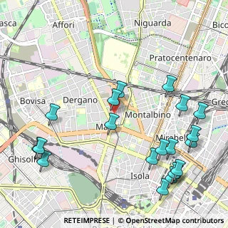 Mappa Via Roberto Bracco, 20159 Milano MI, Italia (1.332)