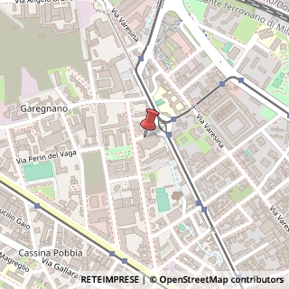 Mappa Via Bernardino Galliari, 1, 20156 Milano, Milano (Lombardia)