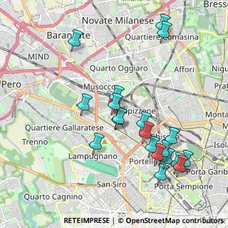 Mappa Via Bernardino Galliari, 20156 Milano MI, Italia (2.1165)