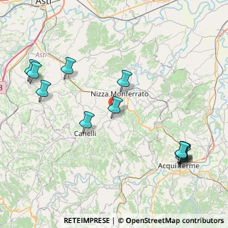 Mappa Via Giuseppe Avalle, 14042 Calamandrana AT, Italia (10.05917)