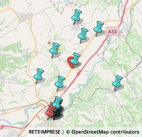 Mappa Via Alba, 12050 Alba CN, Italia (4.8215)