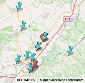 Mappa Via Alba, 12050 Alba CN, Italia (4.37667)