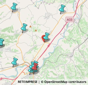 Mappa Via Alba, 12050 Alba CN, Italia (5.85417)