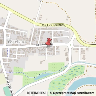 Mappa Via Giuseppe Garibaldi, 136, 44020 Ostellato, Ferrara (Emilia Romagna)