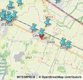 Mappa Via Guido Rossa, 42049 Sant'Ilario d'Enza RE, Italia (2.98357)