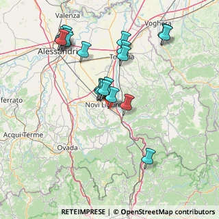 Mappa Via Serravalle, 15067 Novi Ligure AL, Italia (15.6125)