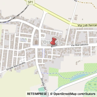 Mappa Via Anita Garibaldi, 20, 44020 Ostellato, Ferrara (Emilia Romagna)