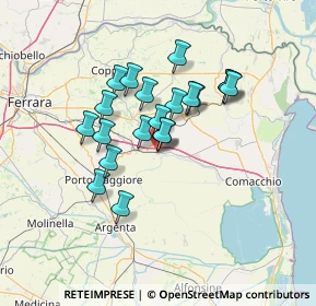 Mappa Piazza della Repubblica, 44020 Ostellato FE, Italia (10.8165)