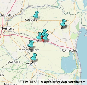 Mappa Via Ludovico Ariosto, 44020 Ostellato FE, Italia (10.9875)